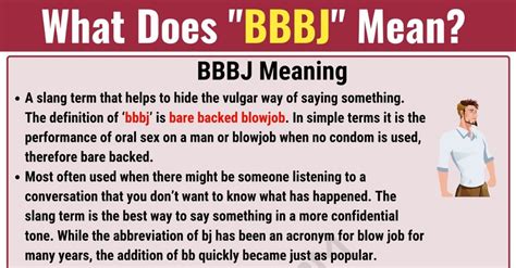 what does bbbj mean|The Secret Prostitution Code, and What It Says About Johns.